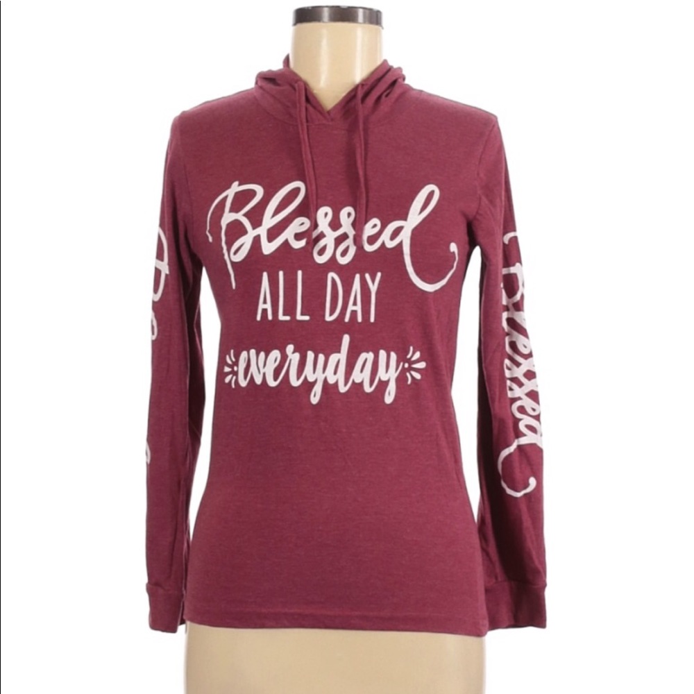 “ Blessed all day..”pullover